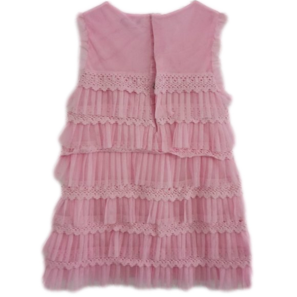 NWT Mayoral Pink ruffles dress size 3 - Picture 3 of 3